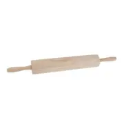 Wood Rolling Pin Pastries Baking Tool Dough Pastry Chef Rubberwood 50cm