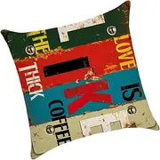 GAROZATION Simple Elegant Pillowcase Pillow Covers for Couch Sofa Bed Chair Decor