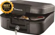 SentrySafe CHW20101 Fireproof Safe Box 8L Privacy Lock Chest Water Resistant Key