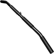 Straight Bar Cable Attachment - 31in Lat Pull Down Attachment With Non-slip Handles | Removable Pulley Rope For Fitness Equipment, Squat Rack