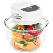 Halogen Convection Oven with Extension Ring and Digital Timer 1400 W 17 L