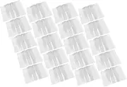 Parliky 20pcs Book Protector Cover Book Covers for Hardcover Clear Book Covers for Textbooks Protective Textbook Covers Plastic Transparent