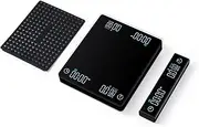 Coffee Scale with Wirel Display 3kg/0.1g High Precision Espresso Scale Rechargeable Digital Kitchen Scale Tare and Zero Unit Switching for Pour Over and Drip Coffee