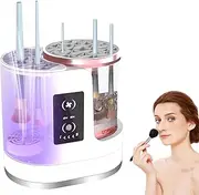 Electric Makeup Brush Cleaner, Makeup Brush Cleaner and Dryer, Makeup Brush Cleaner Machine, Makeup Brush Washer, Beauty Blender Cleaner Machine, Cleaner Tool for Makeup Brush and Sponges