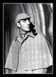 Basil Rathbone AS Sherlock Holmes, BIG MAGNET 3.5 x 5 inches