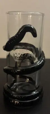 Kraken Rum Tiki Cocktail Glass With Tentacles *NEW*