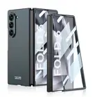 Ultra-Thin Lightweight Fashionable PC Case w/ Screen Protector fr Galaxy Z Fold6
