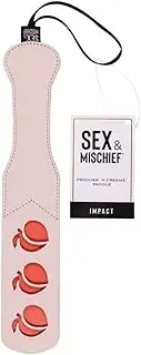 Sex & Mischief Peaches n CreaMe Impression Paddle - Peach Spanking Paddle