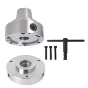 With Semi-finished Adp.1-1/2" × 8 Thread 5C 5" Collet Lathe Chuck Closer New