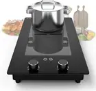 Double Induction Cooktop 3000W Induction Hot Plate,12 inch Induction Cooktop