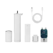 MoesHouse Tuya ZigBee3.0 Curtain Motor with Lithium Battery Rechargeable Removable with Remote Control Work With Alexa G