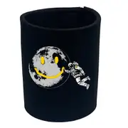 Austraunaught Smile Spray Paint Moon - Funny Novelty Stubby Holder