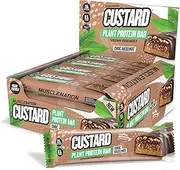 Muscle Nation Choc Hazelnut Custard Plant Protein Bars 12 x 50g