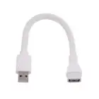 USB Extension Cable Power Adapter Cord for LED Lights Fan and USB Powered Device