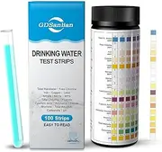 GDSanlian 16 in 1 Water Test kit - High Sensitivity Drinking Water Test kit -Test Strips Detect PH, Lead, Iron & Many|Home Water Purity PH Test Strips for Aquarium, Pool, Well & Tap Water