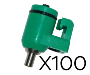 100 Pieces Valco Dvl-VQ150HPFA Quencher Nipple Hi-Flow