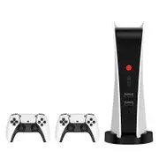 Wireless Retro Game Console Nostalgia Video Game Console 4k,9+ Emulators Console,128GB Built in 10000+ Video Games 52mm Speaker Controllers