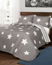 Lush Decor Star Quilt 3pc Set