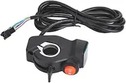 E-Bike Thumb Throttle LCD Display Digital Battery Voltage Power Switch Electric Vehicle