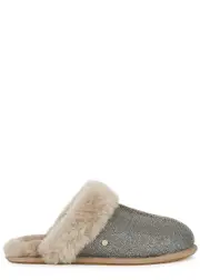 Ugg Scuffette II Caviar Slipper - Grey - 6 6