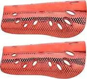 TOGEVAL 1 Pair Soccer Shin Guards Electroplated Protective Gear for Youth and Adults Comfortable Calf Sleeves Cushioning for Football Games Reduces Injury Risks