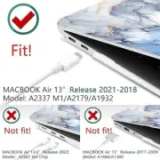 Air 13 inch Case 2021 2020 2019 2018 Release A2337 M1 A2179 A1932 w for MacBook