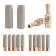 14Pc 15AK Coating Nozzle Non-Stick Welding Slag Airless Gas Machine 6559
