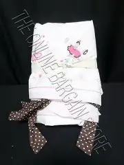 Pottery Barn Kids Lucy Ringmaster Bed Duvet Cover Twin Light Pink Ballerinas