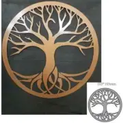 Tree of Life Circle Frame Metal Cutting Dies Scrapbooking Card Craft
