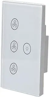 TEHAUX Smart Ceiling Fan Light Interruptor for Remote Control Timer Function Random