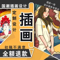 在飛比找蝦皮商城精選優惠-【臺灣熱賣 】手繪代畵 插畵 似顔畵 設計Q版頭像 卡通吉祥