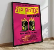 SEX PISTOLS 'Never Mind The Bollocks' AU Tour 2025 Poster