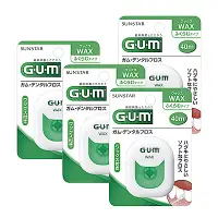 在飛比找Yahoo奇摩購物中心優惠-GUM 牙周護理牙線 x4 (含蠟膨脹型) (40m)