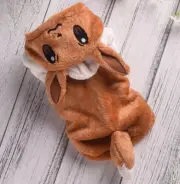 Eveee Pokemon Fleece Dog Puppy Cat Costume Cosplay Jacket Clothes Pikachu