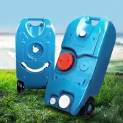 40L Portable Wheel Water Tanks Tank Camping Hiking Caravan Storage