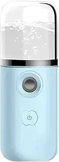 Nano Facial Mister, Portable Handy Face Steamer, USB Rechargeable Mist Sprayer, Long-Lasting Hydration, for Face Hydrating, Skin Care, Makeup & Eyelash Extensions (4 Colors)