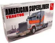 AMT 1/24 American Superliner Semi-Tractor Model kit AMT1235 Super Detailed Gift