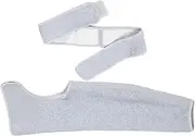BESPORTBLE Shoulder Brace Compression Shoulder Brace for Torn Cuff Support Arm Sling for Shoulder Injury Joint Pain Arm Compression Sleeve for Men Women Light Grey Size L