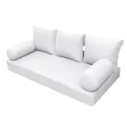 |COVER ONLY| Style 3 Full Knife Edge Daybed Mattress Bolster Pillow Covers AD105