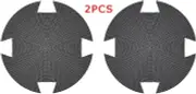 Easy to Install 2PCS Shield-shaped Dust-proof Mesh for PS5 Slim/Pro Game Console