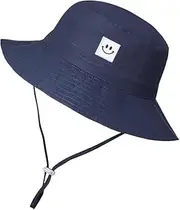 [Generic] Baby Sun Hat Smile Face Toddler Boys Girls Bucket Hat 0-5 Years Kids UPF 50+ Sun Protection Summer Hats