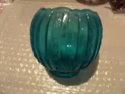 Fenton Blue Votive Candle Holder
