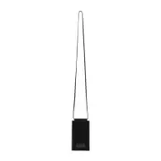 [Giorgio Armani] Giorgio Armani-Black Leather Phone Cover-Uomo OS OS
