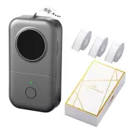 Label Makers D30 with 3 Adhesive Label Thermal Paper Bluetooth Label Maker Th...