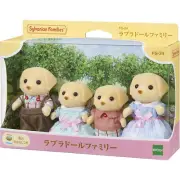 Sylvanian Families Labrador Family FS-24 Small Dolls EPOCH Japan New