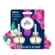 Glade PlugIns Scented Oil Air Freshener Orchid & Neroli - 2 Pack