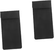 GETAJGHSD 2pcs Restaurant Check Holder Leather Menu Book Display Folder Multi-Functional Writing Board
