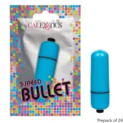 Foil Pack 3-Speed Bullet - Blue (Prepack of 24)
