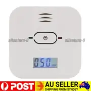3-in-1 Detector LCD Display Smoke Detector and Carbon Monoxide Alarm Battery .