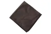 Mens Dark Brown Pocket Square